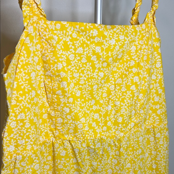 H&M Bright Yellow Dress with White Floral Design - Picture 3 of 10
